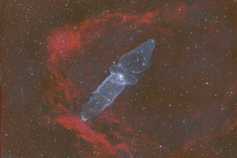 Explore the stunning cosmic nebula surrounded by a rich star field, captured in breathtaking detail.